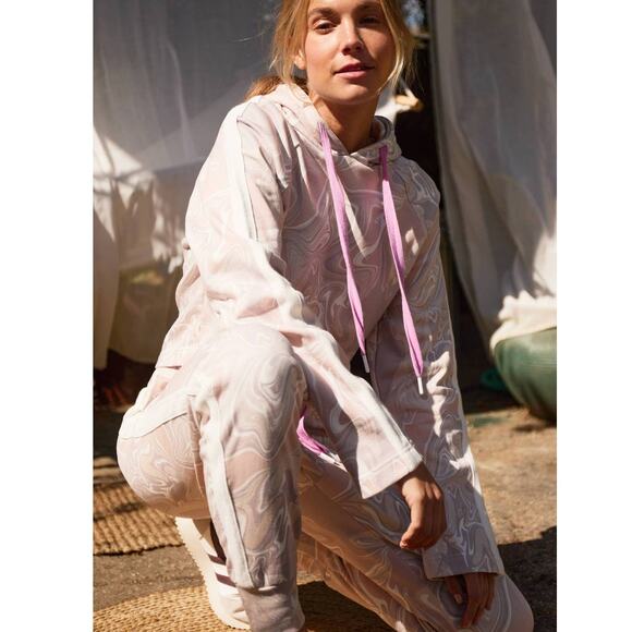 New Anthropologie The Upside Long Island Marbled Joggers $169 X-SMALL / US 4 - Picture 4 of 4